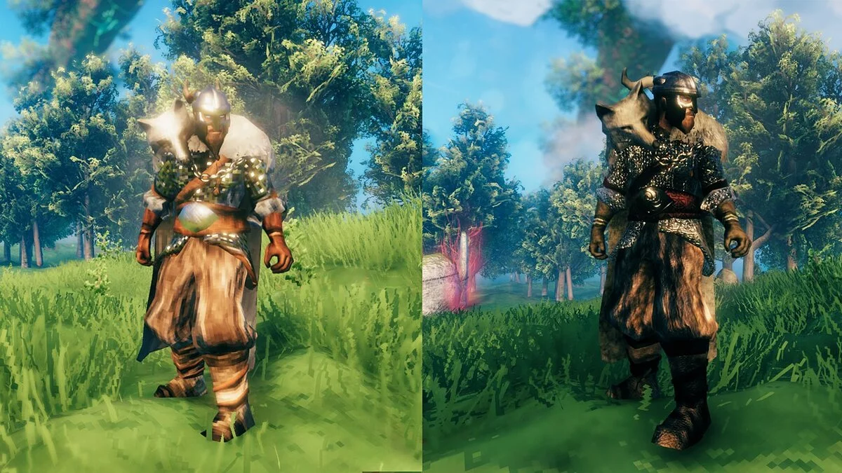 Valheim — Improved Silver Wolf Armor