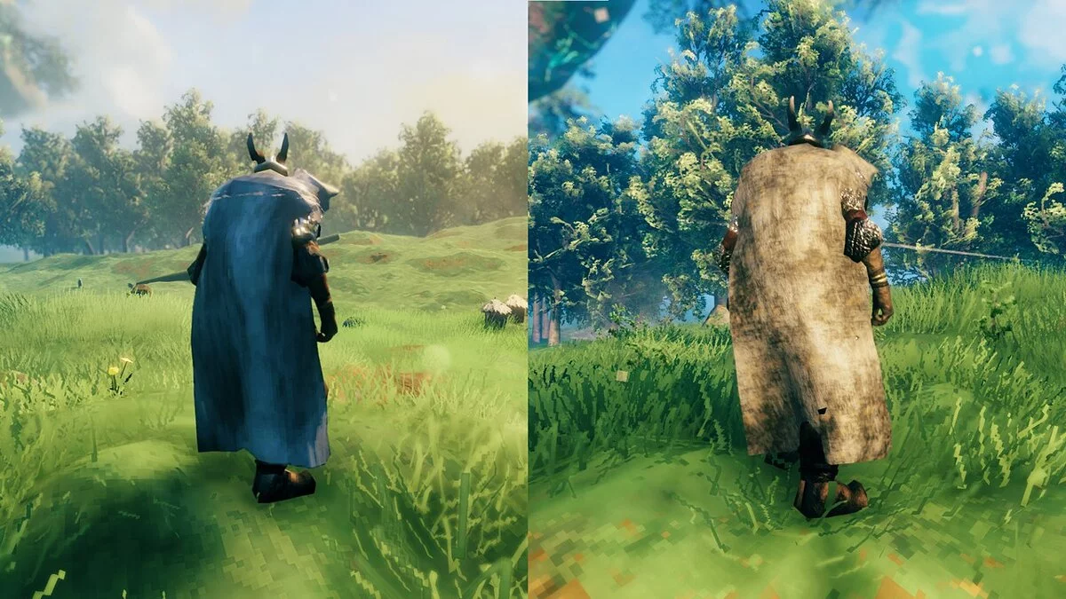 Valheim — Улучшенная броня серебряного волка