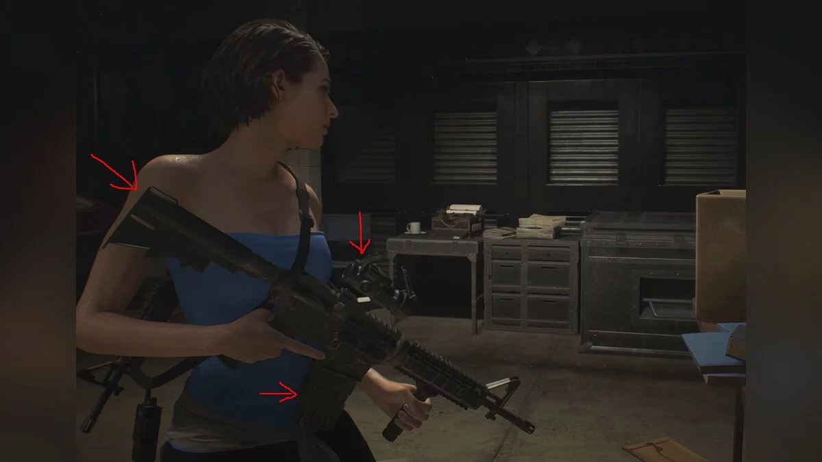 Resident Evil 3 — All weapons from the start