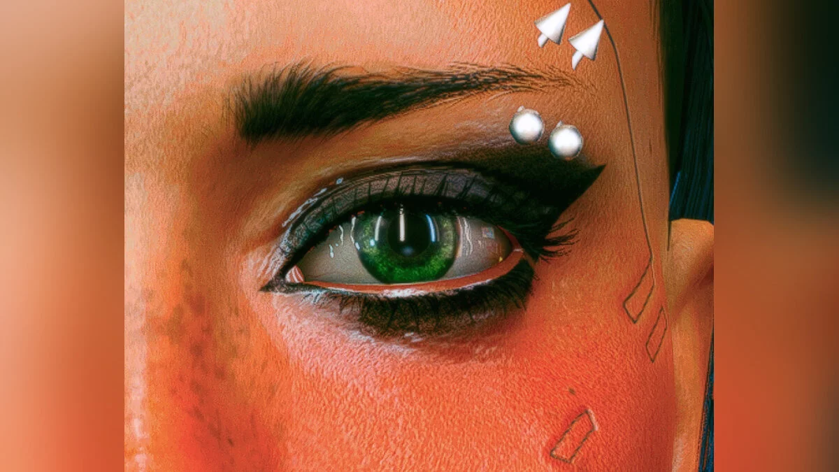 Cyberpunk 2077 — Eye modifications