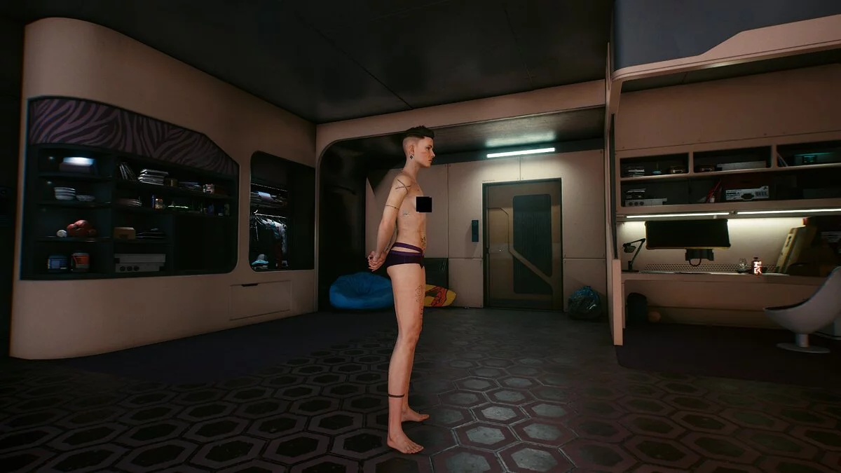 Cyberpunk 2077 — Тату «Кочевник»