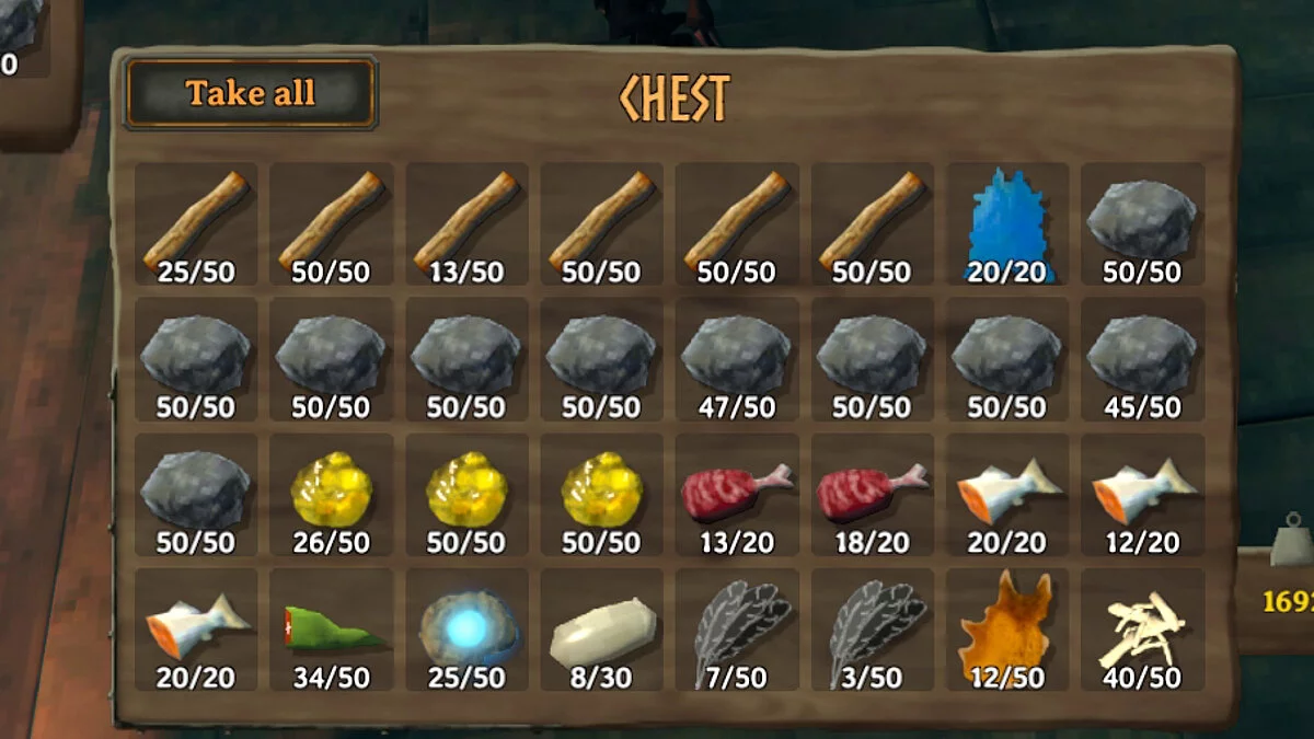 Valheim — Простая сортировка