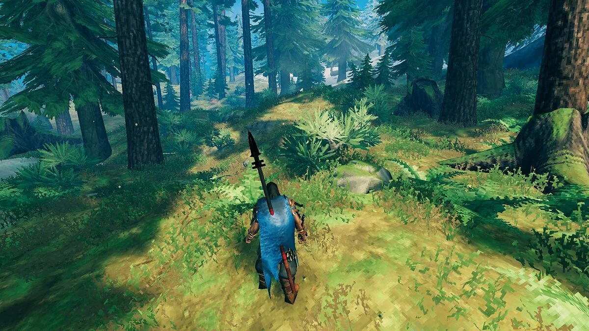 Valheim — Substitute for two-handed spear