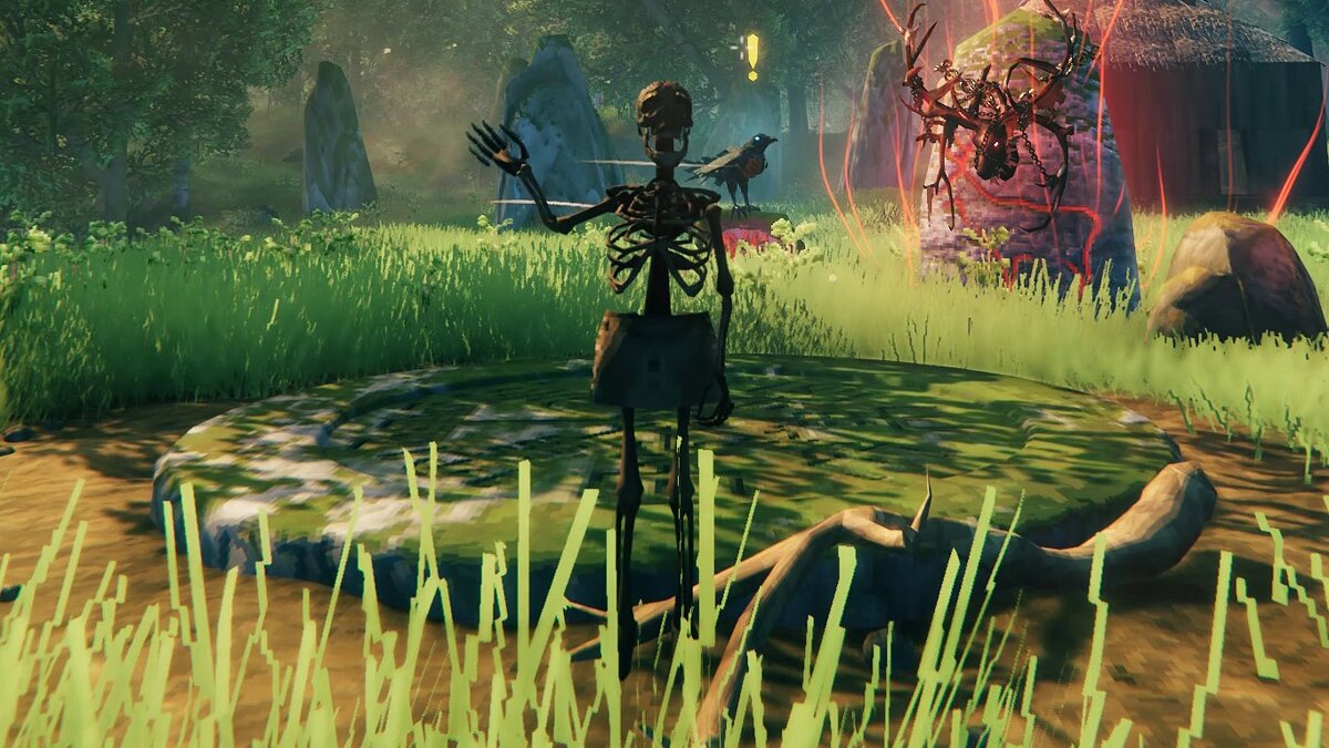 Valheim — Play as a skeleton