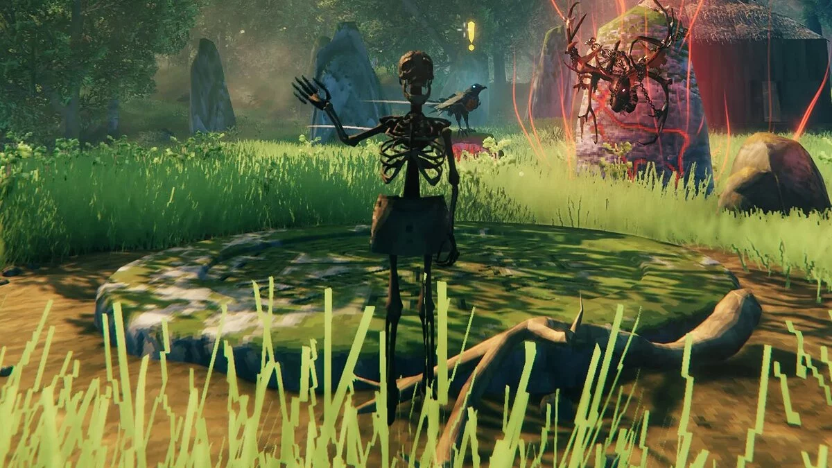 Valheim — Play as a skeleton