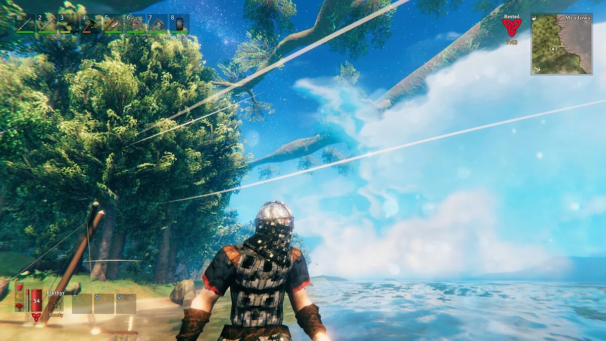 Valheim — М'яка залізна броня