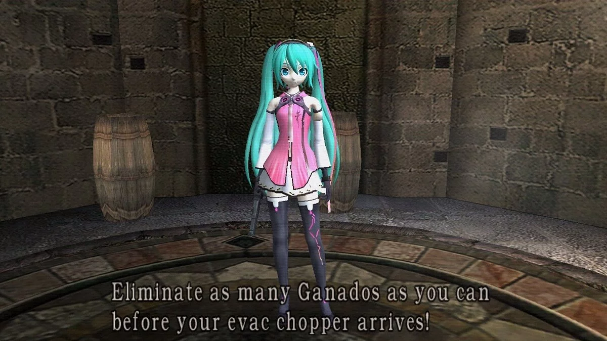 Resident Evil 4 (2005) — Hatsune Miku