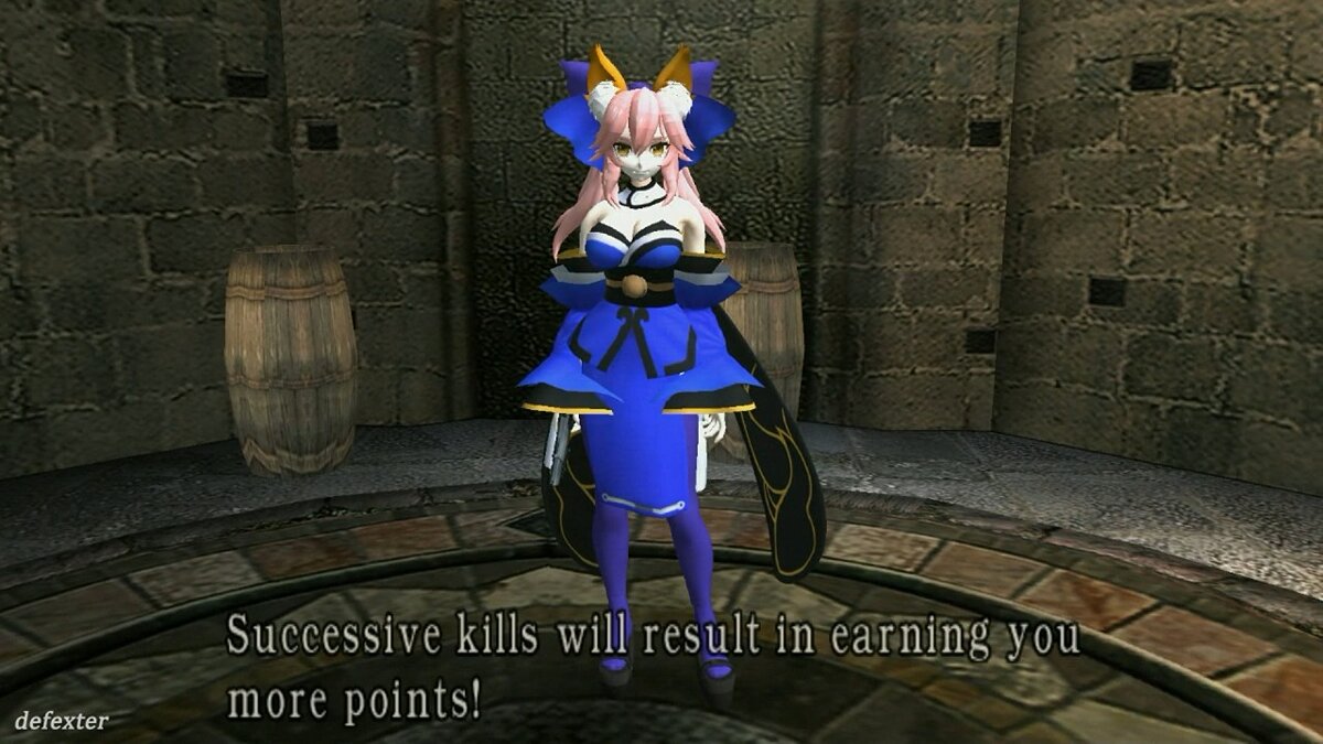 Resident Evil 4 (2005) — Tamamo no Mei from the game Fate Extella Link