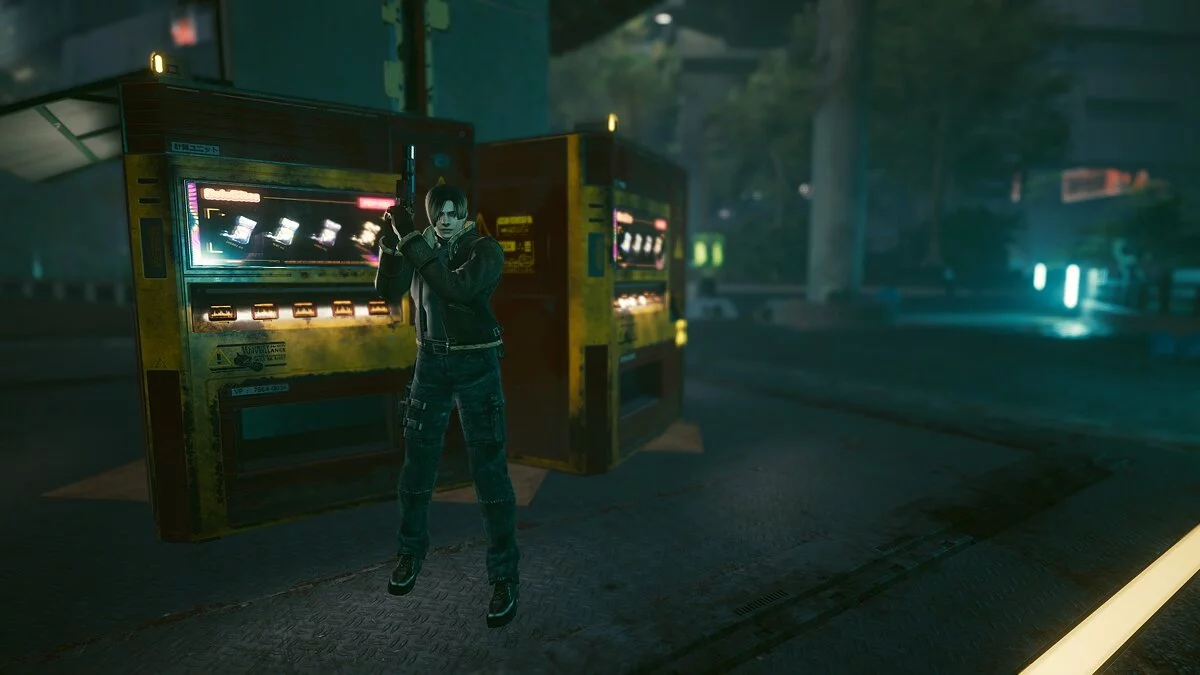 Cyberpunk 2077 — Леон Кеннеди из игры Resident Evil 4