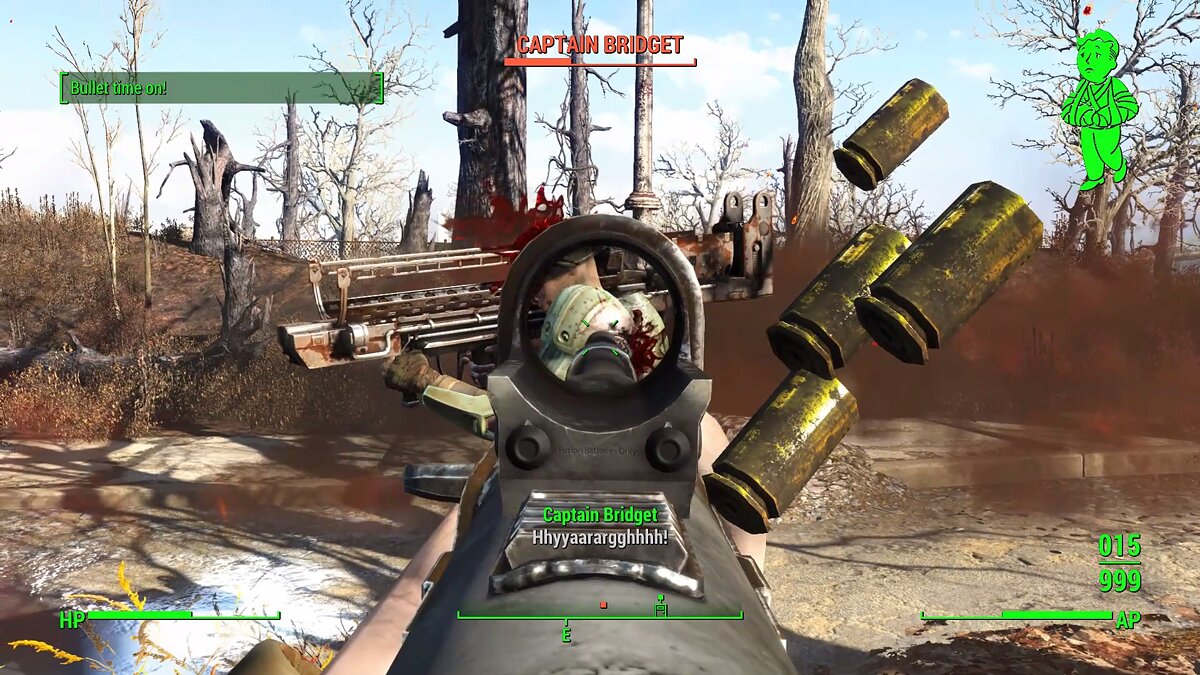 Fallout 4 — Bullet Time - time dilation