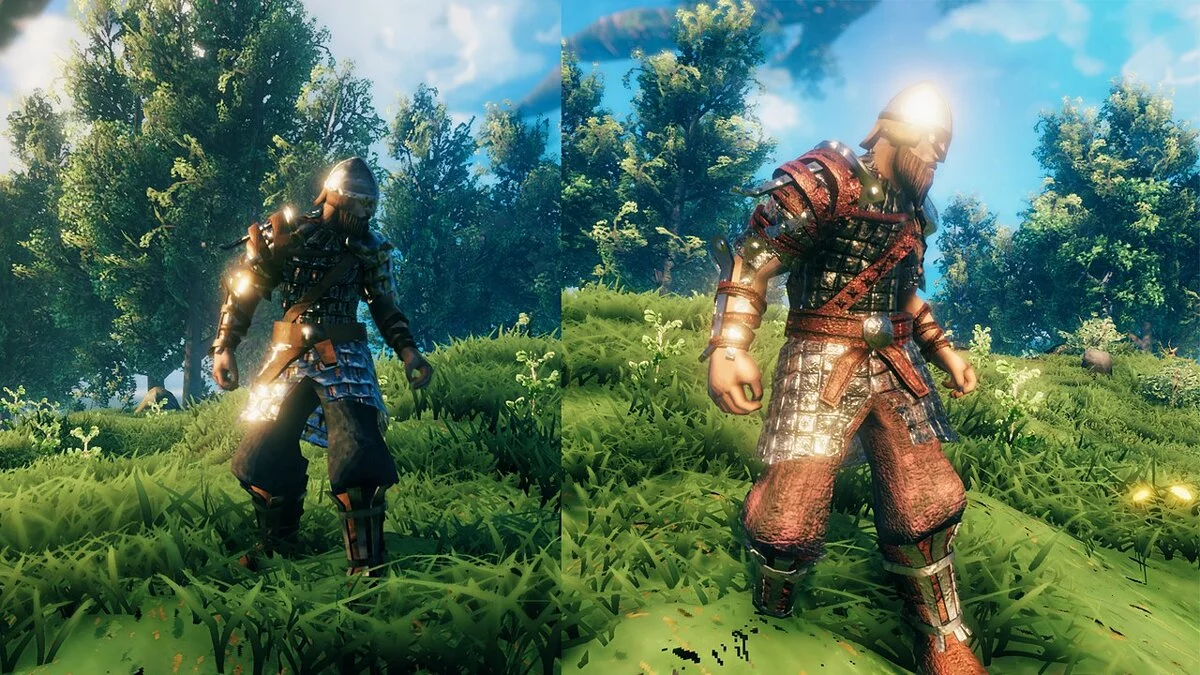 Valheim — Iron armor in 2K