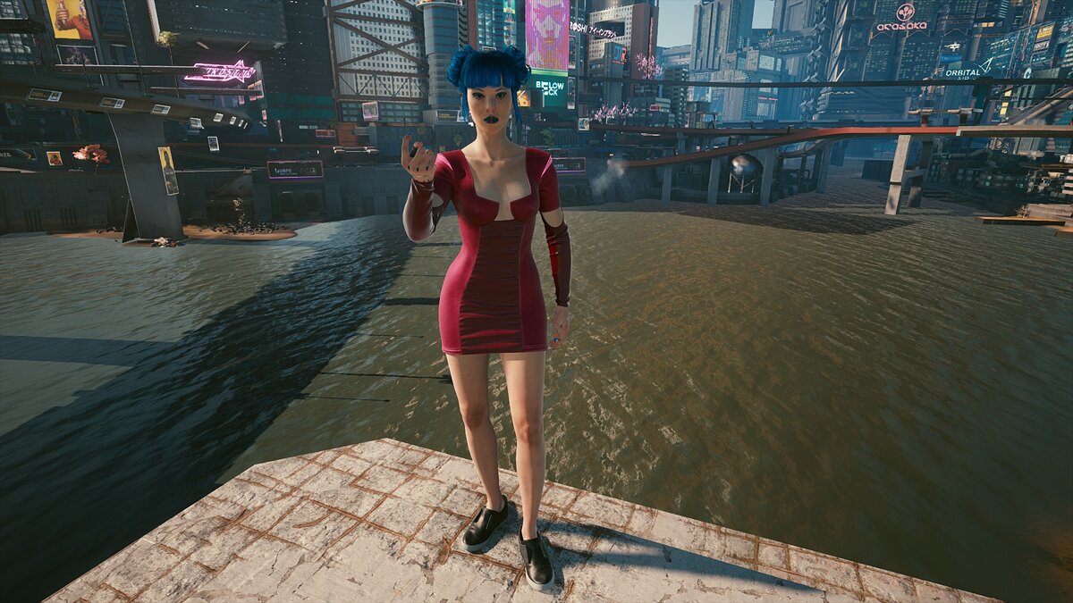 Cyberpunk 2077 — Dress "Steward"