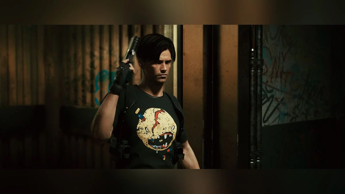 Cyberpunk 2077 — Leon Kennedy's hairstyle