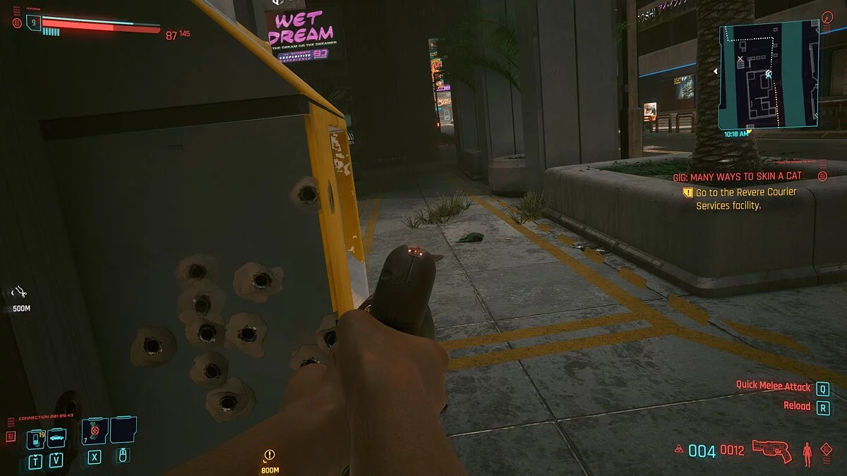 Cyberpunk 2077 — Реалістичні дірки від куль