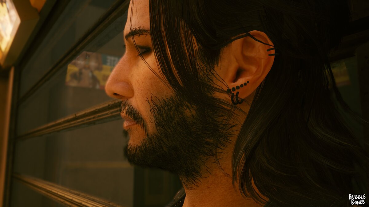 Cyberpunk 2077 — Johnny with piercings