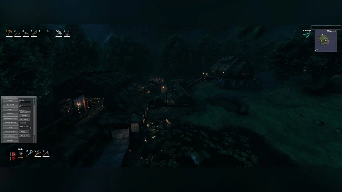 Valheim — Dock and workshop