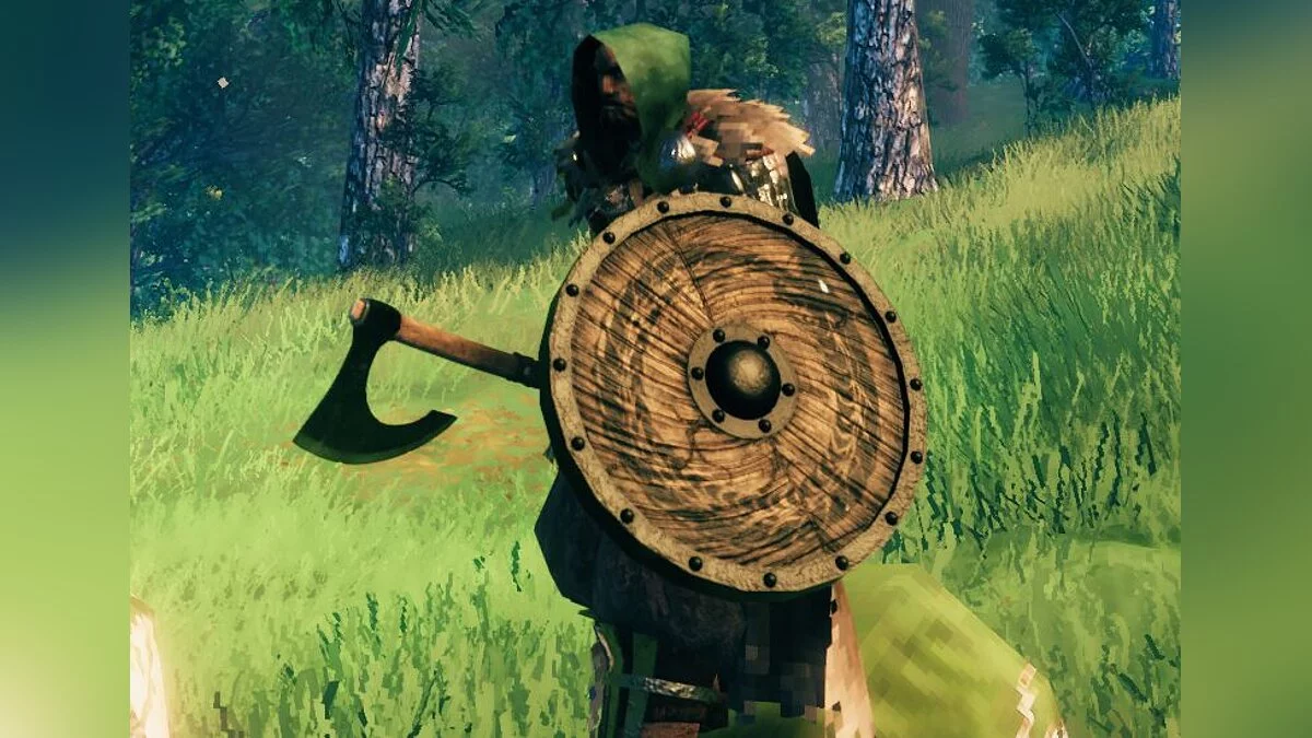 Valheim — Серебряный щит Йормунганда