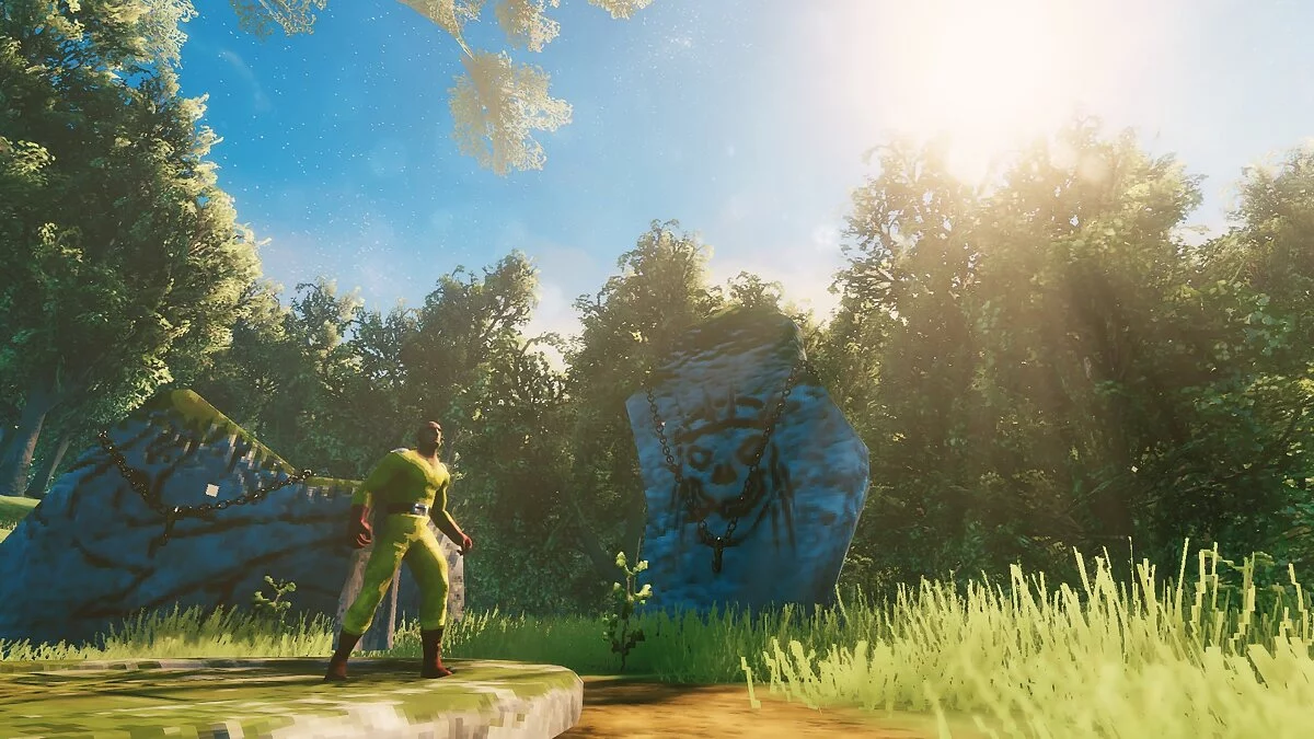 Valheim — Сайтама из аниме «Ванпанчмен»