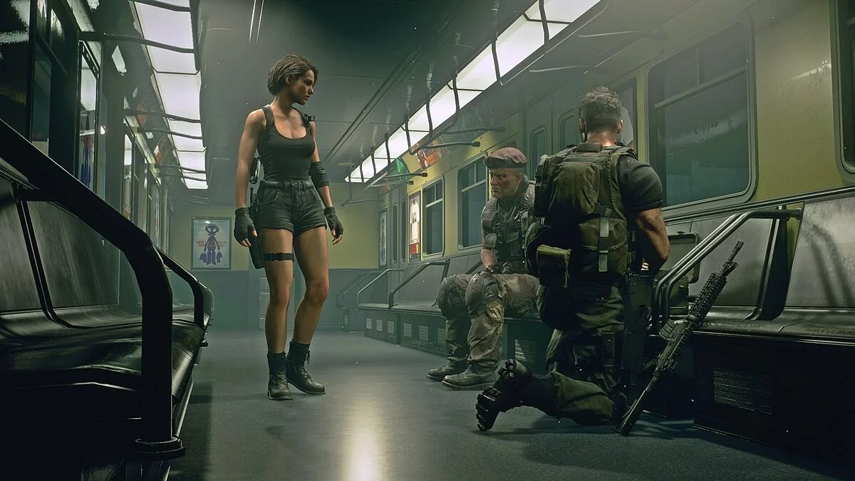 Resident Evil 3 — Джилл у костюмі Соні Блейд