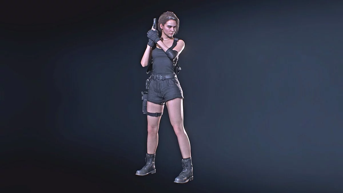 Resident Evil 3 — Джилл у костюмі Соні Блейд