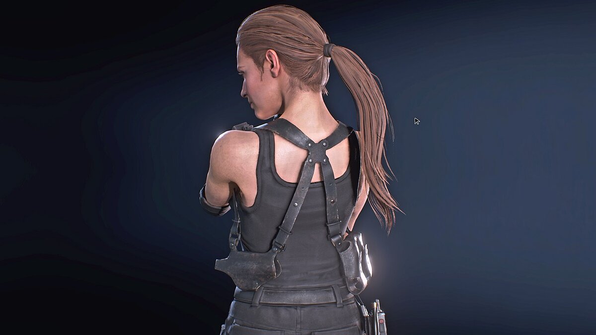 Resident Evil 3 — Ponytail hairstyle with physics