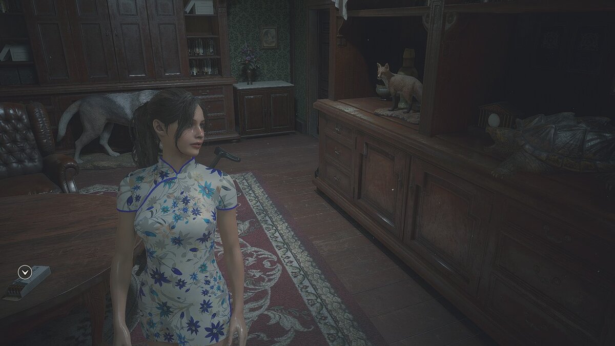 Resident Evil 2 — Cute Chinese dress for Claire