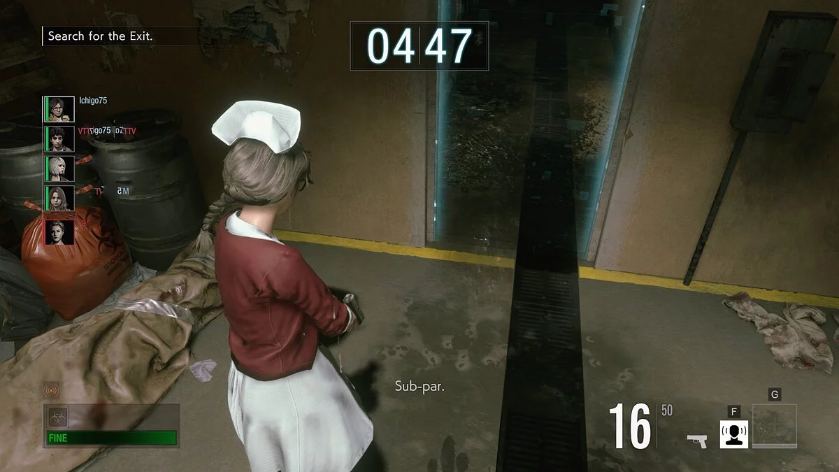 Resident Evil: Resistance — Nurse costume for Valerie