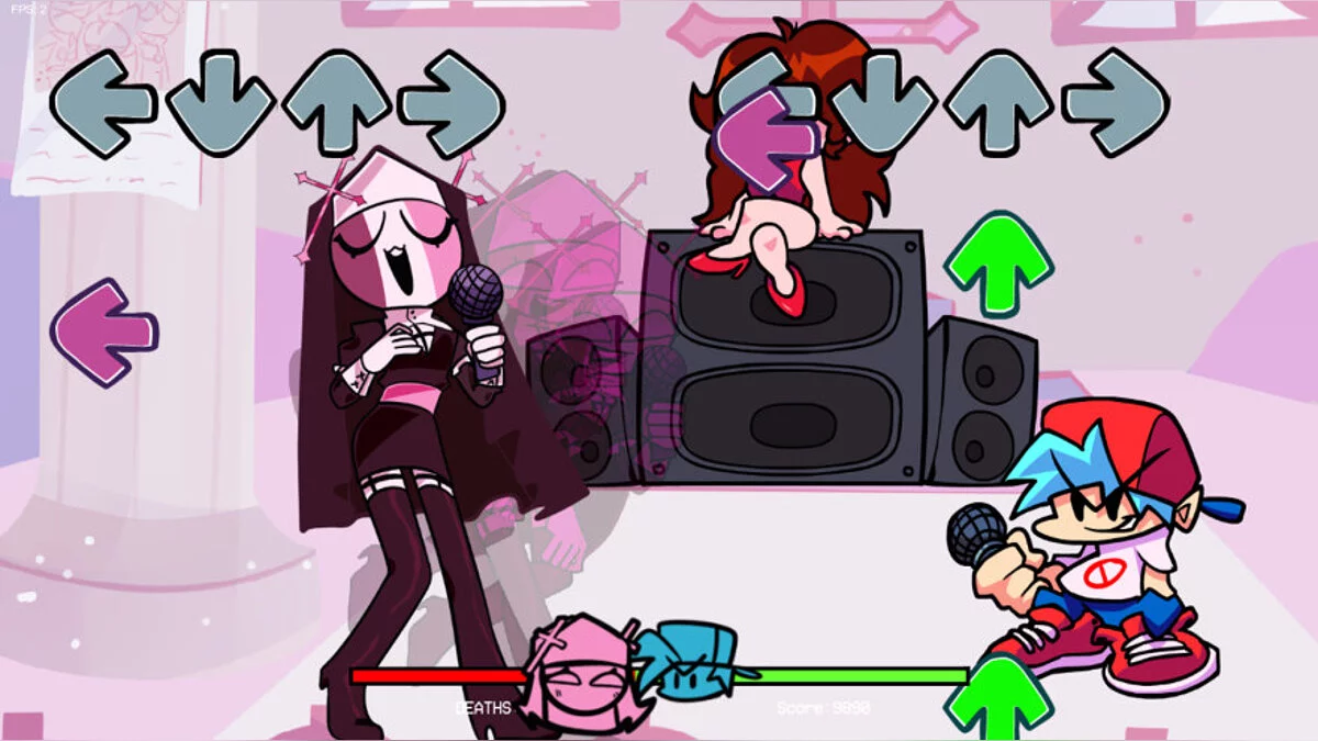 Friday Night Funkin&#039; — Черниця Сарвенте