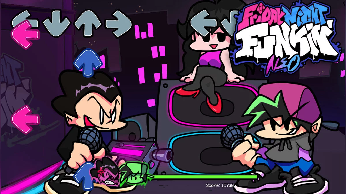 Friday Night Funkin&#039; — Неоновий світ