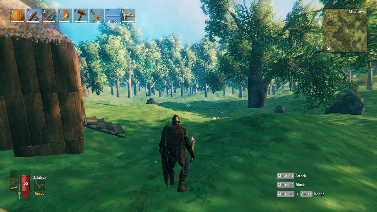 Valheim — Выносливость атаки