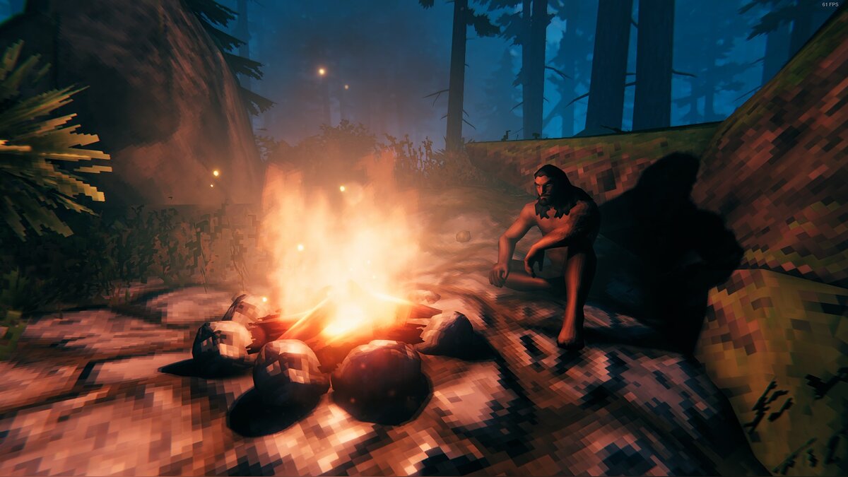 Valheim — The fire is not damaged