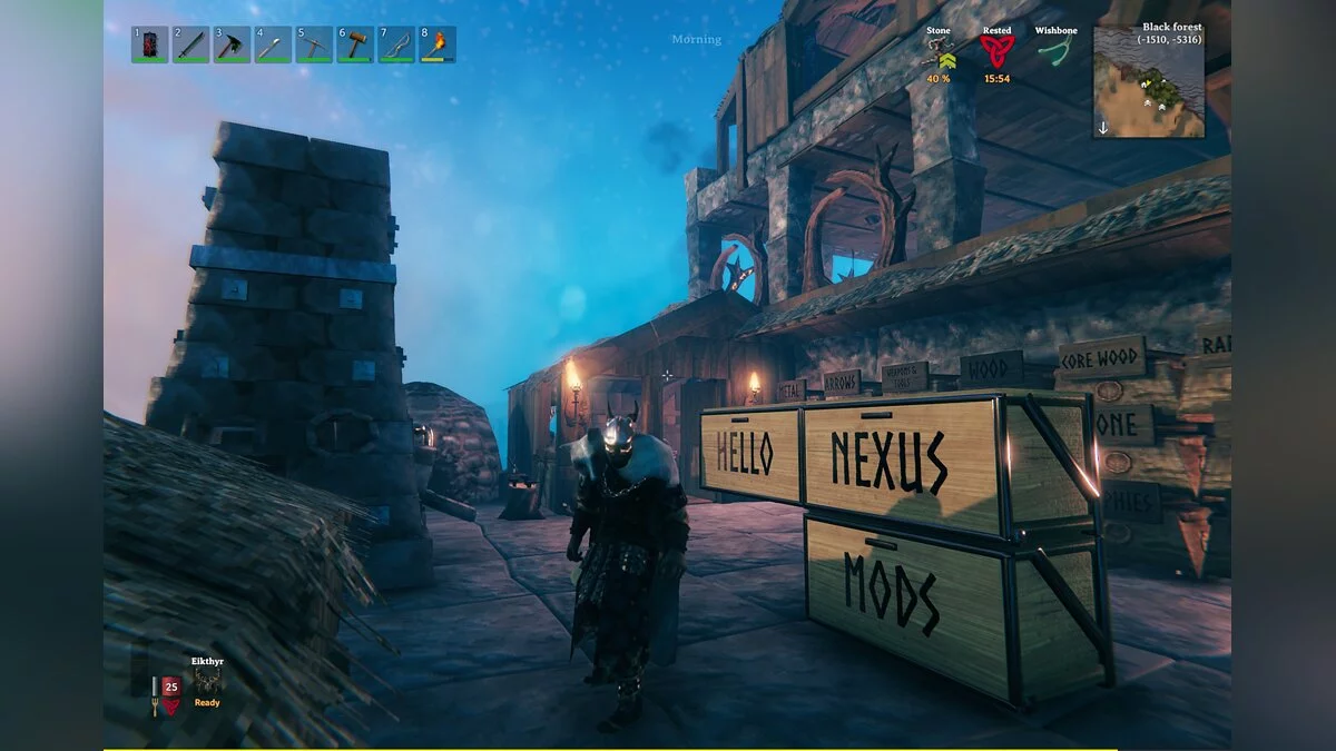 Valheim — Додаткові меблі