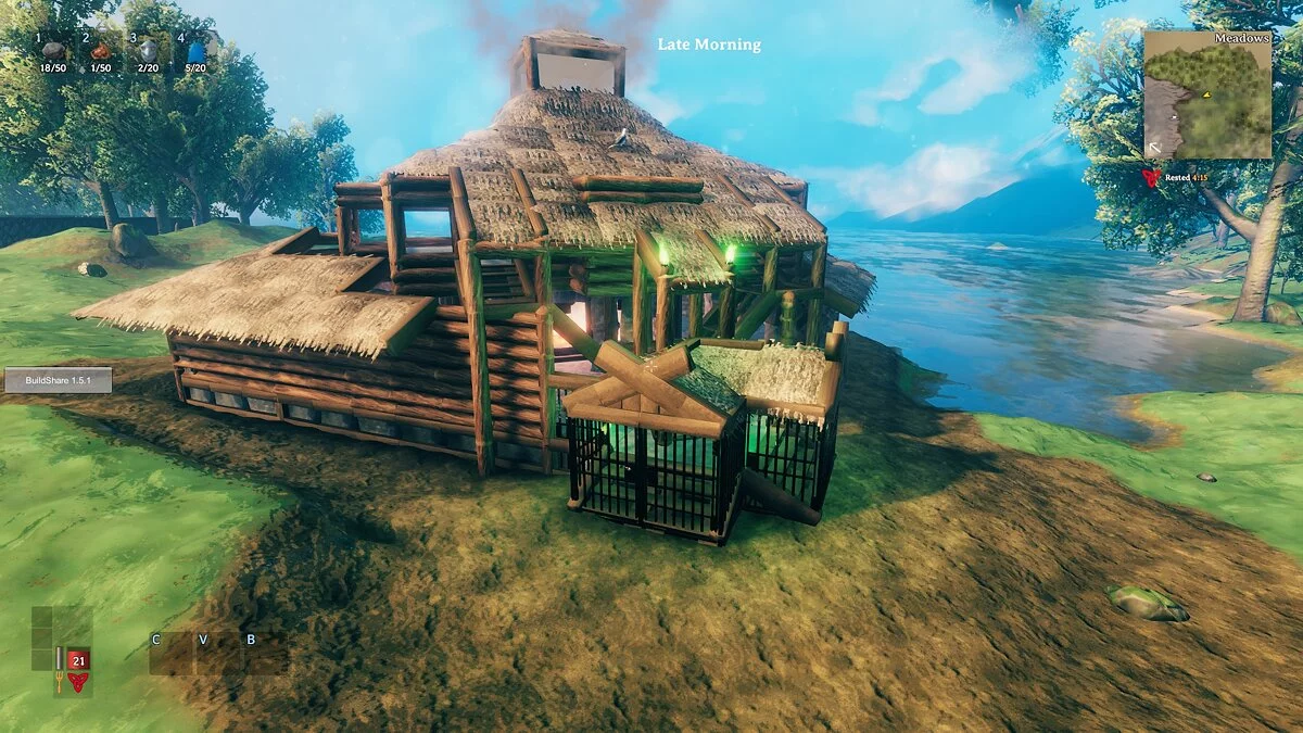 Valheim — Casa de Portales