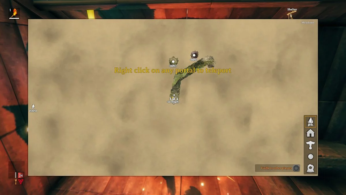 Valheim — Универсальные порталы