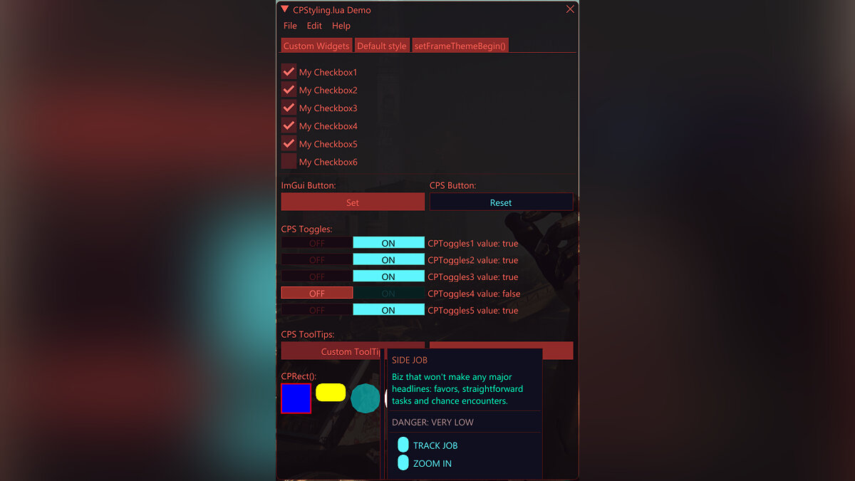 Cyberpunk 2077 — CPStyling - modding utilities