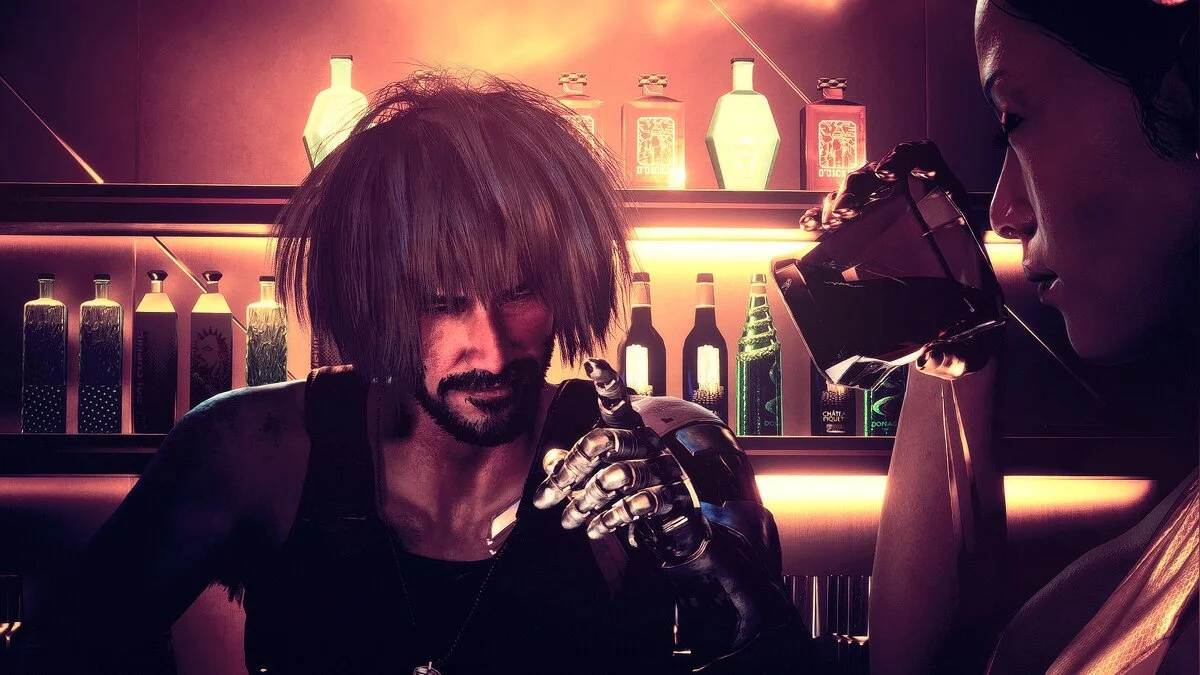 Cyberpunk 2077 — Misty's hairstyle for Johnny