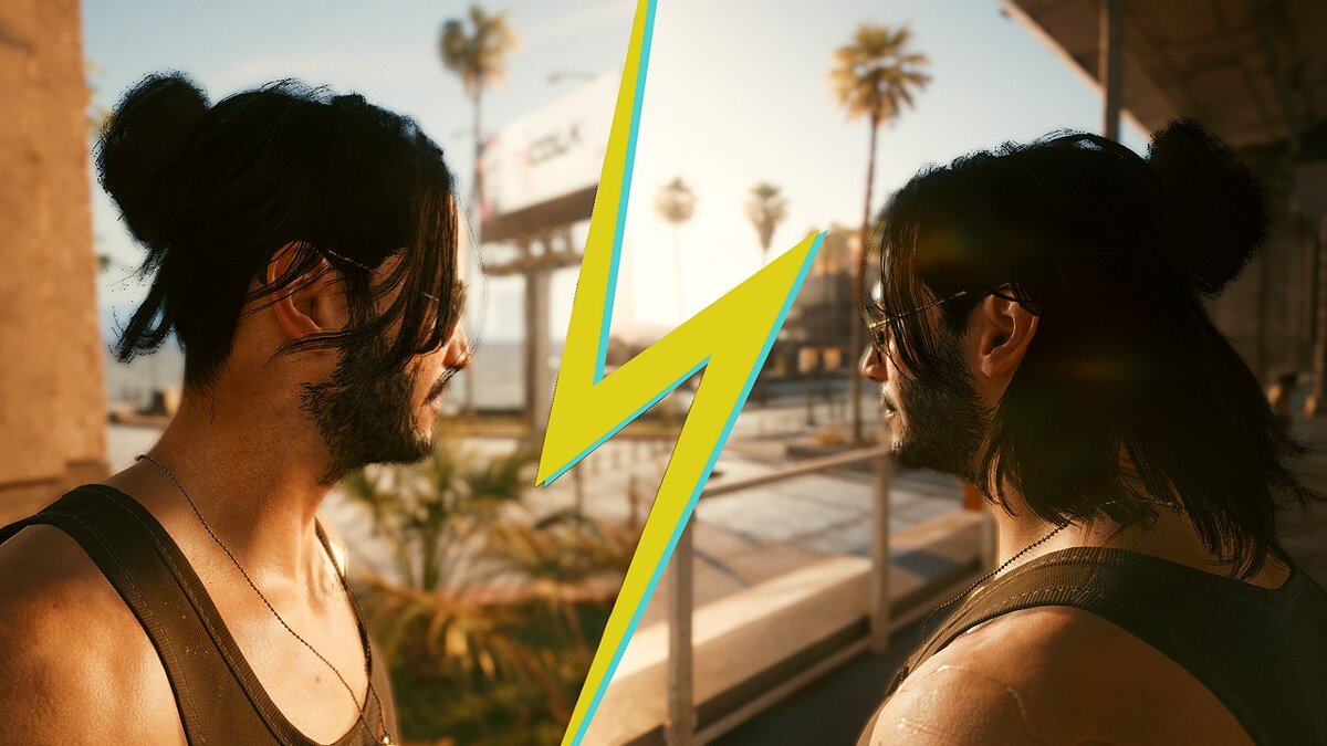 Cyberpunk 2077 — Hairstyle "Bump" for Johnny