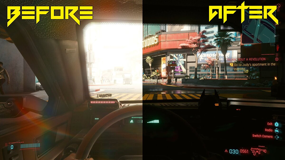 Cyberpunk 2077 — Auto Exposure Correction