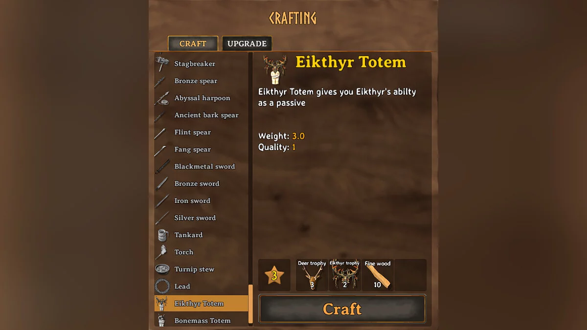 Valheim — Тотемы отрекшихся