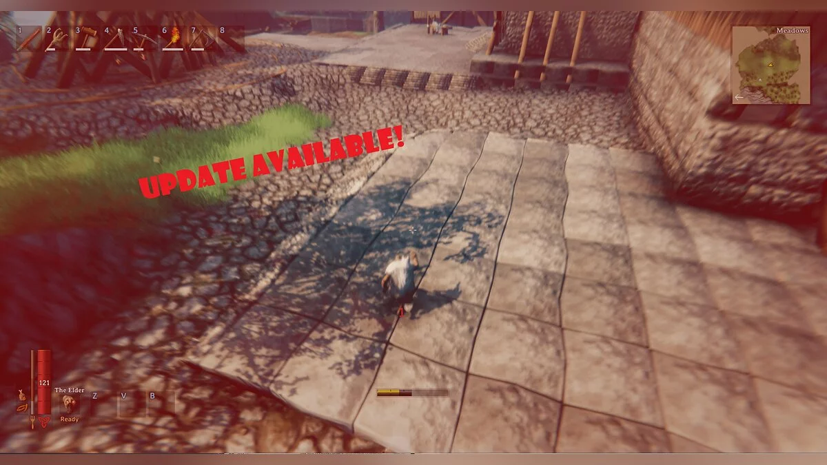 Valheim — Сниженный урон от падения