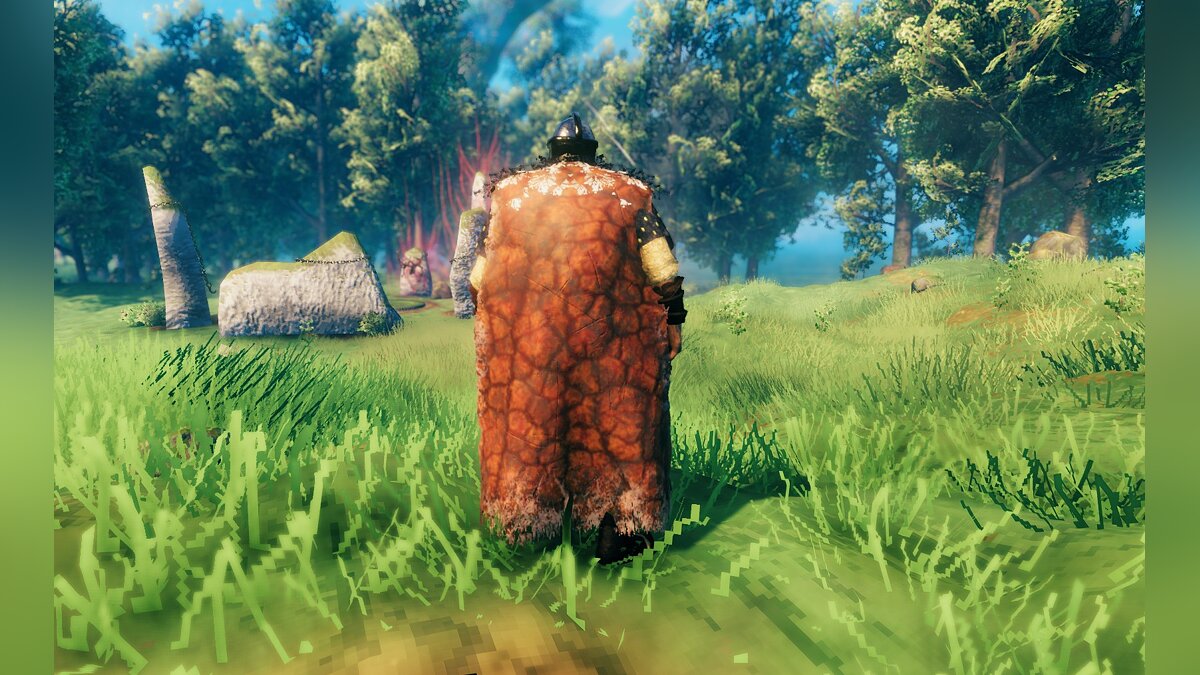 Valheim — Leather cloak retexture