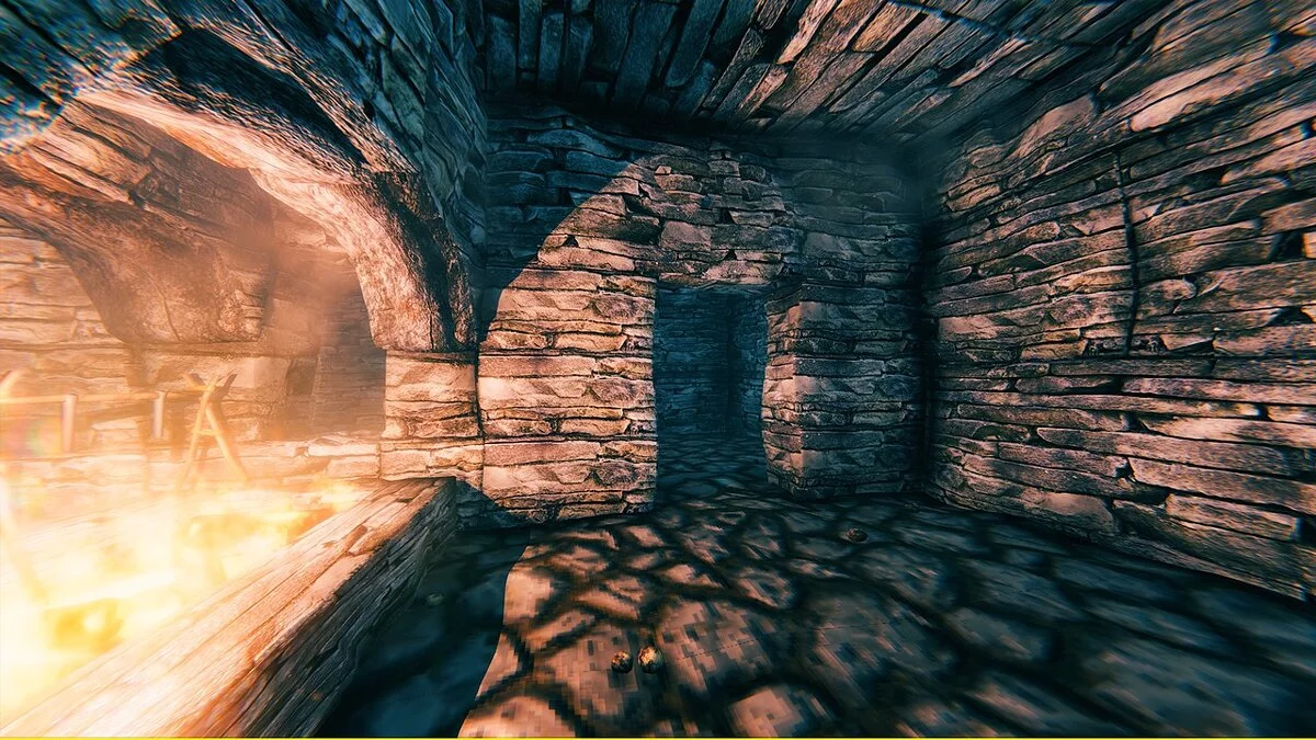 Valheim — Реалистичные текстуры камней и замков