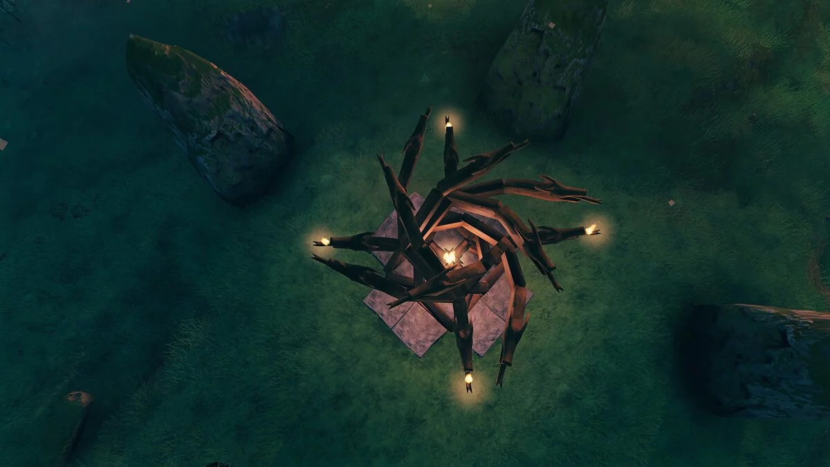 Valheim — Статуя «Головы дракона»
