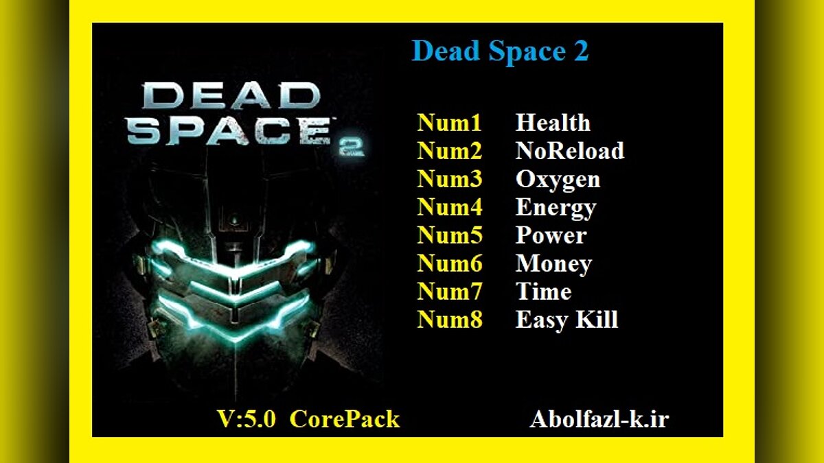 Dead Space 2 — Trainer (+6/+8/+10) [1.0 - 5.0]