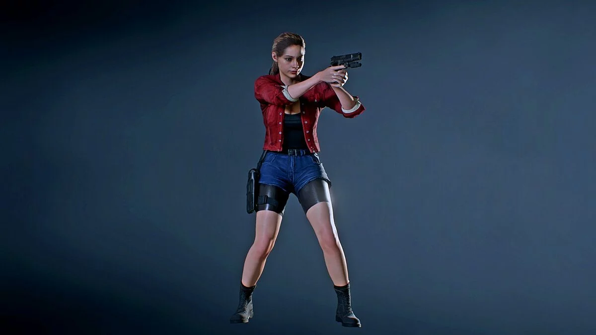 Resident Evil 2 — Клэр в костюме Сони Блейд