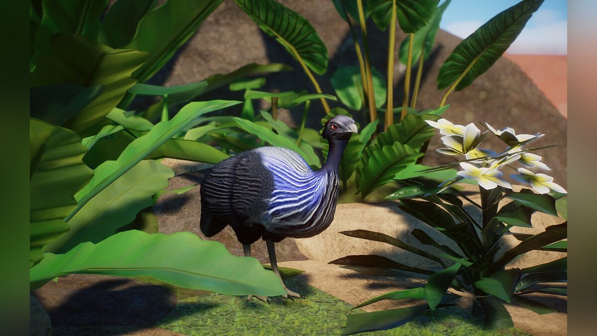 Planet Zoo — New species - Green guinea fowl