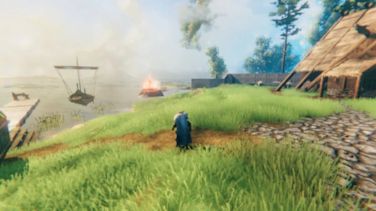 Valheim — Adjustable depth of field