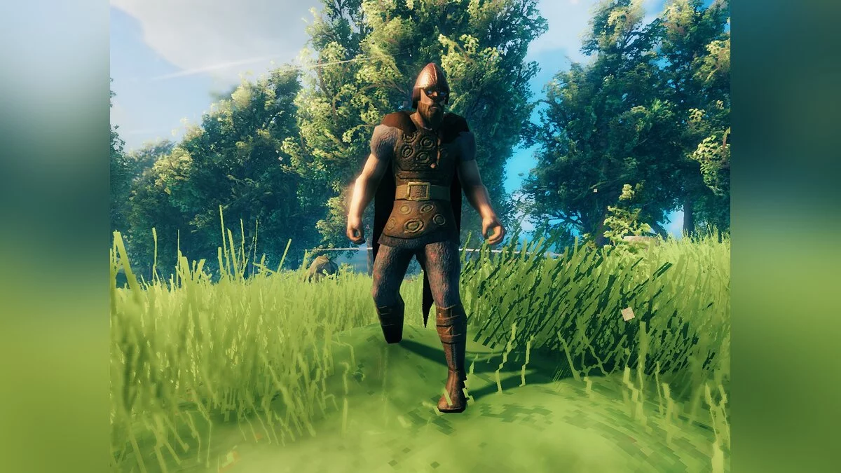 Valheim — Leather armor HD