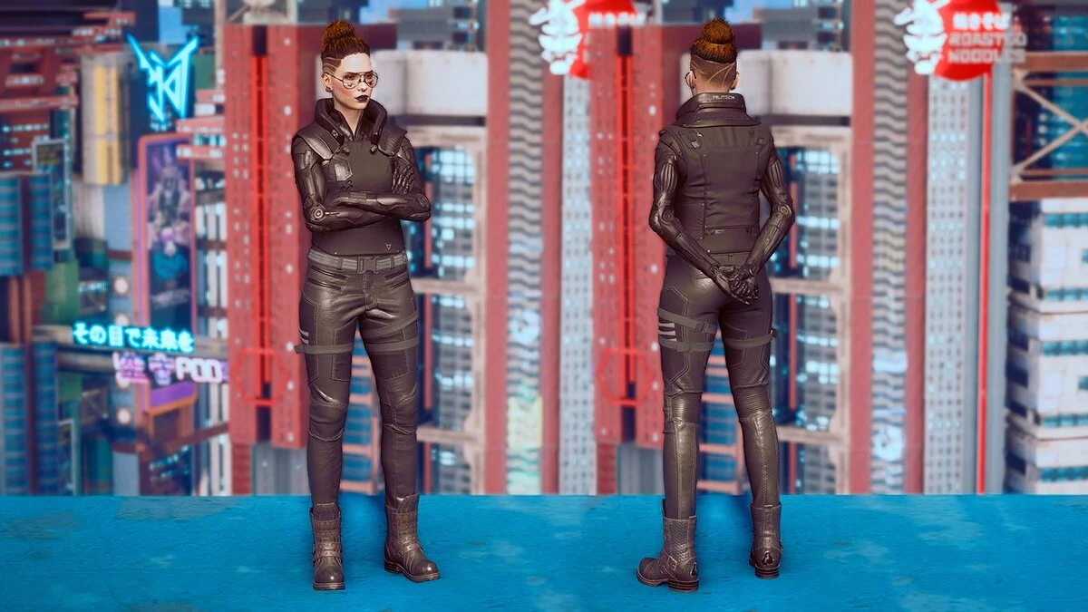 Cyberpunk 2077 — Поліпшений костюм Solo