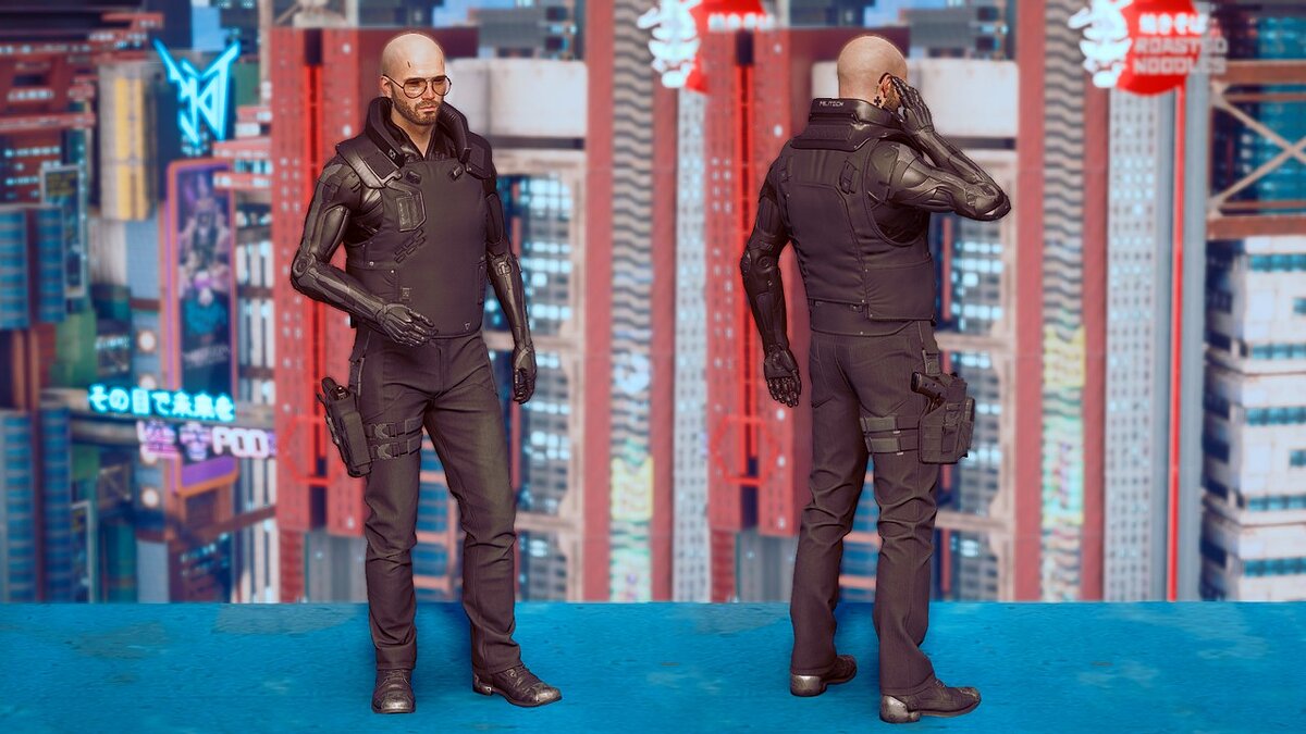 Cyberpunk 2077 — Improved Solo Suit